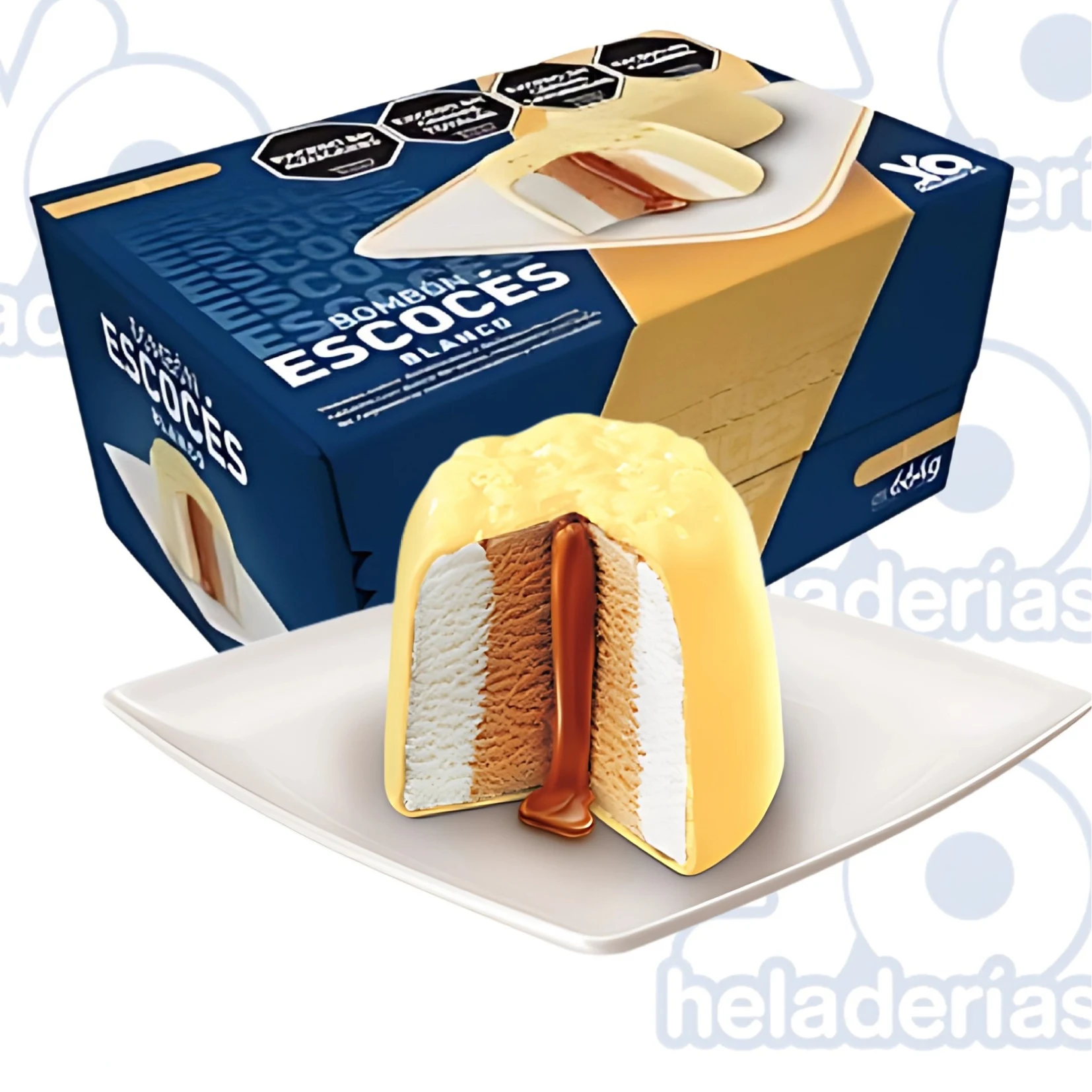 Escoces Blanco x 8 unidades.